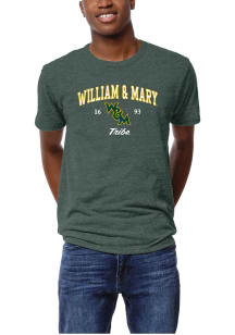 William & Mary Tribe Green Primary Logo Short Sleeve Fashion T Shirt