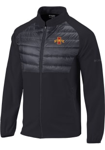 Columbia Iowa State Cyclones Mens Black Heat Seal Omni-Wick In The Element Medium Weight Jacket