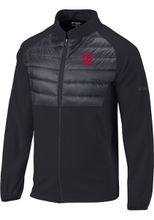 Columbia Indiana Hoosiers Mens Black Heat Seal Omni-Wick In The Element Medium Weight Jacket