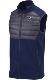 Columbia Columbus Blue Jackets Mens Navy Blue Heat Seal In The Element Vest Sleeveless Jacket