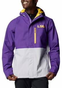 Columbia LSU Tigers Mens Purple Field Bound Light Weight Jacket