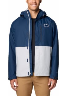 Columbia Penn State Nittany Lions Mens Navy Blue Field Bound Light Weight Jacket