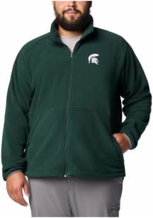 Columbia Michigan State Spartans Mens Green Flanker IV Medium Weight Jacket
