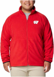 Columbia Wisconsin Badgers Mens Red Flanker IV Medium Weight Jacket