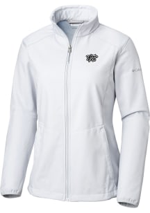 Columbia Brooklyn Nets Womens Grey Heat Seal Kruser Ridge Light Weight Jacket