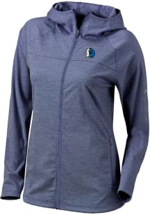 Columbia Dallas Mavericks Womens Navy Blue Heat Seal Omni Wick Half Shot Light Weight Jacket