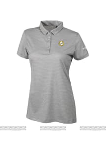 Columbia Indiana Pacers Womens Grey Heat Seal Set II Short Sleeve Polo Shirt