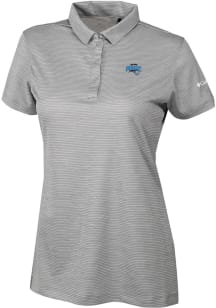 Columbia Orlando Magic Womens Grey Heat Seal Set II Short Sleeve Polo Shirt
