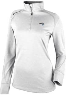 Columbia Orlando Magic Womens White Heat Seal Omni Wick Shotgun 2.0 Qtr Zip