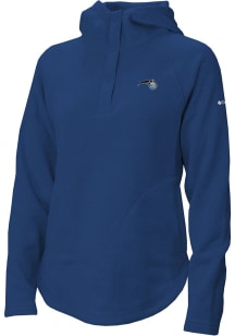 Columbia Orlando Magic Womens Blue Heat Seal Sweater Weather Pullover Hooded Sweatshirt