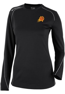 Columbia Phoenix Suns Womens Black Heat Seal Omni Wick Shot Gun Long Sleeve T-Shirt