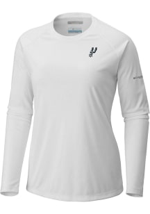 Columbia San Antonio Spurs Womens White Heat Seal Tidal LS Tee