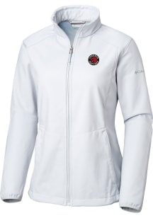 Columbia Toronto Raptors Womens Grey Heat Seal Kruser Ridge Light Weight Jacket