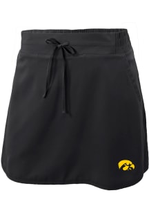 Columbia Iowa Hawkeyes Womens Black Heat Seal Omni Wick Lakewood Pines Shorts