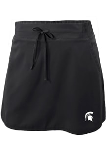 Columbia Michigan State Spartans Womens Black Heat Seal Omni Wick Lakewood Pines Shorts