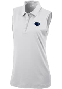Columbia Penn State Nittany Lions Womens White Heat Seal Tend the Ball Tank Top