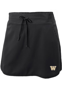 Columbia Washington Huskies Womens Black Heat Seal Omni Wick Lakewood Pines Shorts