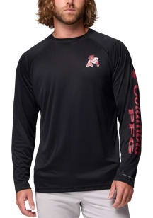 Columbia Arkansas Razorbacks Black Vintage Terminal Tackle Long Sleeve T-Shirt