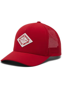 Columbia Alabama Crimson Tide PFG Elite 3D Stretch Snapback Adjustable Hat - Red