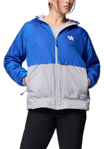 Columbia Kentucky Wildcats Womens Blue Spark Valley Light Weight Jacket