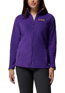 Columbia LSU Tigers Womens Purple Give and Go III Light Weight Jacket