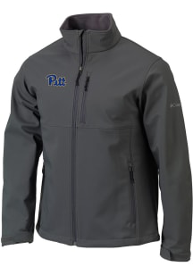 Mens Pitt Panthers Columbia Mens Ascender Heavyweight Jacket - Charcoal