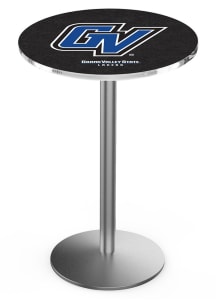 Grand Valley State Lakers Stainless Round Base Pub Table