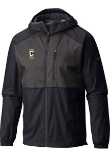 Columbia Columbus Crew Mens Black Flash Forward Light Weight Jacket