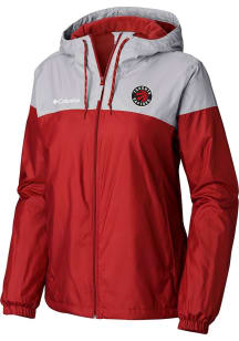 Columbia Toronto Raptors Womens Red Heat Seal Flash Forward Lined Light Weight Jacket