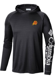Columbia Phoenix Suns Mens Black Heat Seal Terminal Tackle Long Sleeve Hoodie