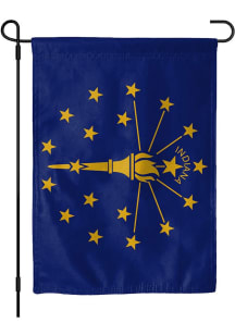 Indiana State 13" x 18" Garden Flag - Blue