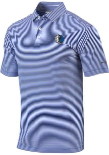 Columbia Dallas Mavericks Mens Blue Club Invite Short Sleeve Polo