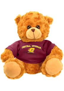 Central Michigan Chippewas 9 inch Jersey Bear Plush - Brown