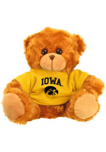 Iowa Hawkeyes 9 inch Jersey Bear Plush - Brown