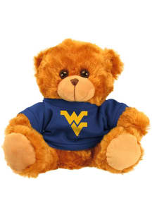 West Virginia Mountaineers 9 inch Jersey Bear Plush - Brown