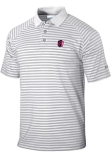 Columbia St Louis City SC Mens Grey League Short Sleeve Polo