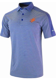 Columbia FC Cincinnati Mens Blue In Contention Short Sleeve Polo