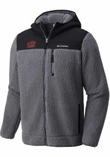 Mens Central Michigan Chippewas Columbia Mens Moutainside Heavyweight Jacket - Grey