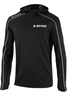 Columbia K-State Wildcats Mens Black Shotgun Hood