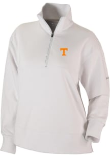 Columbia Tennessee Volunteers Womens White Heat Seal Omni Wick Birchwood Hills Qtr Zip