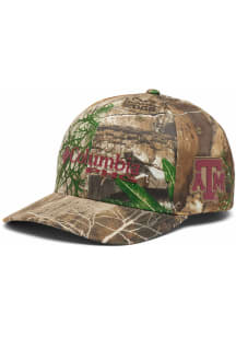 Columbia Texas A&M Aggies Mens Brown PHG Camo Ballcap Flex Hat