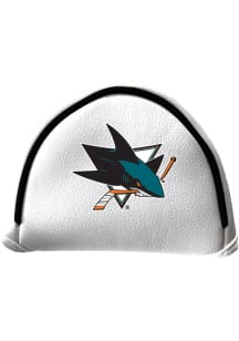 San Jose Sharks White Mallet Putter Cover
