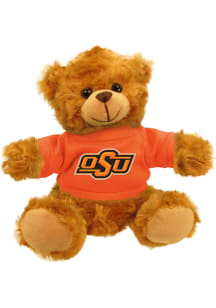 Oklahoma State Cowboys 6 Inch Jersey Bear Plush - Brown