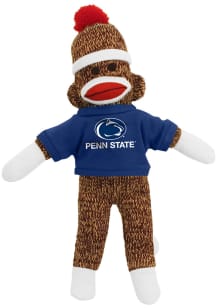 Penn State Nittany Lions 8 Inch Sock Monkey Plush - Grey