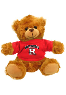 Rutgers Scarlet Knights 6 Inch Jersey Bear Plush - Brown