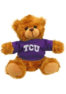 TCU Horned Frogs 6 Inch Jersey Bear Plush - Brown