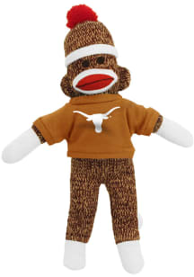 Texas Longhorns 8 Inch Sock Monkey Fashion Plush