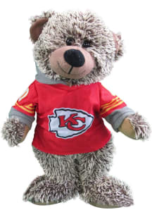 Kansas City Chiefs Plush Jersey Hoodie Bear Bear Plush