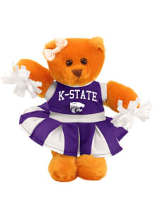 K-State Wildcats 8 Inch Cheer Bear Plush - Purple