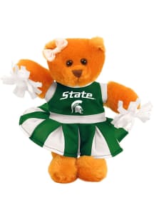 Michigan State Spartans 8 Inch Cheer Bear Plush - Green